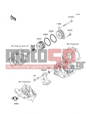 KAWASAKI - KX™450F 2008 - Κινητήρας/Κιβώτιο Ταχυτήτων - Oil Filter - 49065-0022 - FILTER-OIL