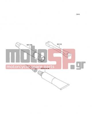 KAWASAKI - KX™450F 2008 - Body Parts - Owner's Tools