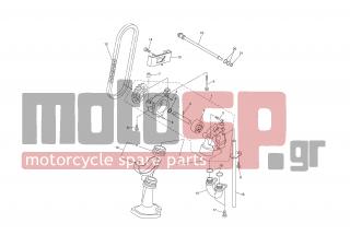YAMAHA - YZF R6 (GRC) 2008 - Engine/Transmission - OIL PUMP - 5EB-13161-00-00 - Pipe, Delivery 1