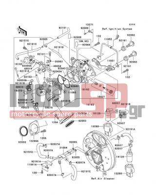 KAWASAKI - VULCAN® 1600 MEAN STREAK® 2008 - Κινητήρας/Κιβώτιο Ταχυτήτων - Throttle - 92009-1903 - SCREW,4X6