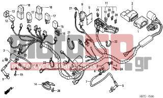 HONDA - XL1000V (ED) Varadero 2002 - Electrical - WIRE HARNESS - 30500-ML7-013 - COIL COMP., IGNITION