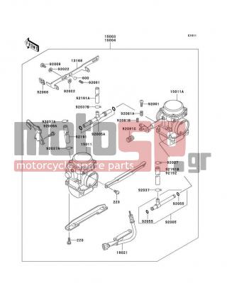 KAWASAKI - VULCAN® 500 LTD 2008 - Engine/Transmission - Carburetor