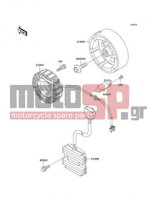 KAWASAKI - VULCAN® 500 LTD 2008 -  - Generator