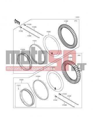 KAWASAKI - KLX®110 2016 -  - Wheels/Tires