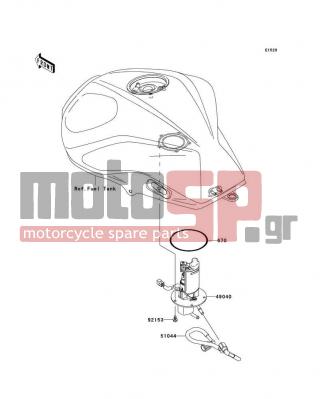 KAWASAKI - Z1000 (EUROPEAN) 2008 -  - Fuel Pump - 51044-0042 - TUBE-ASSY,FUEL