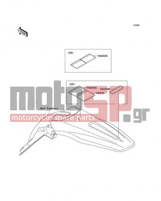 KAWASAKI - KX450F 2007 - Body Parts - Labels - 56030-1228 - LABEL,IMPORTANT NOTICE