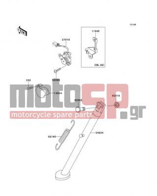 KAWASAKI - KLR650 2006 -  - Stand(s) - 220F0516 - SCREW-PAN-CROSS,5X16