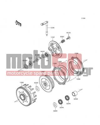 KAWASAKI - KX™100 2015 - Engine/Transmission - Clutch - 92028-1811 - BUSHING,20X25X21.1