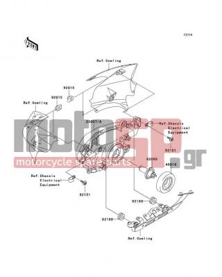 KAWASAKI - CANADA ONLY 2005 -  - Headlight(s) - 92069-1002 - BULB,12V 60/55W,H4