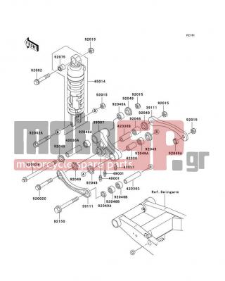 KAWASAKI - CANADA ONLY 2005 -  - Suspension/Shock Absorber