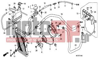 HONDA - FJS600A (ED) ABS Silver Wing 2007 - Engine/Transmission - RADIATOR - 19410-MCT-000 - JOINT, JIGGLE VALVE