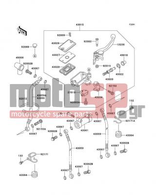 KAWASAKI - CONCOURS 2005 -  - Front Master Cylinder