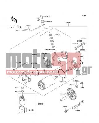 KAWASAKI - CONCOURS 2005 -  - Starter Motor - 27010-1235 - SWITCH,MAGNETIC