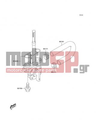 KAWASAKI - KLX125 2005 - Body Parts - Fuel Filter - 92153-S001 - BOLT