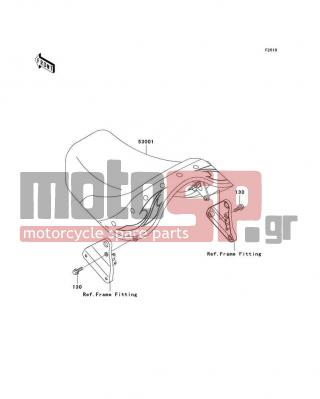 KAWASAKI - VULCAN 800 DRIFTER 2005 - Εξωτερικά Μέρη - Seat