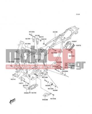 KAWASAKI - CANADA ONLY 2004 -  - Frame - 13271-S062 - PLATE,ENGINE MOUNT