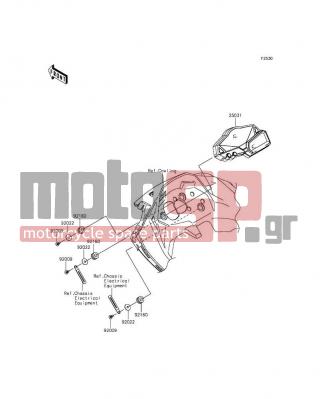 KAWASAKI - NINJA® 300 ABS 2015 -  - Meter(s) - 25031-0595 - METER-ASSY,COMBINATION,ABS