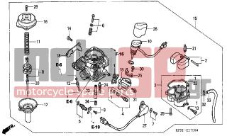 HONDA - SH150 (ED) 2001 - Κινητήρας/Κιβώτιο Ταχυτήτων - CARBURETOR - 16180-KGF-911 - JET, SLOW, #38