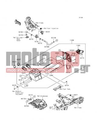 KAWASAKI - NINJA® 300 ABS SE 2015 - Engine/Transmission - Air Cleaner - 92154-0951 - BOLT,SOCKET,6X12