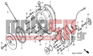 HONDA - CBR1100XX (ED) 2004 - Engine/Transmission - RIGHT CRANKCASE COVER - 11393-MAT-000 - GASKET, CLUTCH COVER