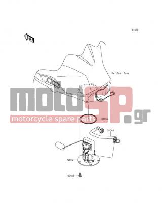 KAWASAKI - NINJA® 300 SE 2015 -  - Fuel Pump - 51044-0721 - TUBE-ASSY