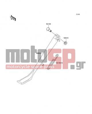 KAWASAKI - VULCAN 800 CLASSIC 2004 -  - Stand(s) - 92145-0085 - SPRING,SIDE STAND