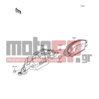 KAWASAKI - NINJA® ZX™-10R 30TH ANNIVERSARY 2015 -  - Meter(s) - 92172-0441 - SCREW,TAPPING,WP,5X14