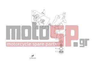 YAMAHA - YP250 Majesty (GRC) 2002 - Engine/Transmission - OIL PUMP - 4HC-13475-00-00 - Gasket