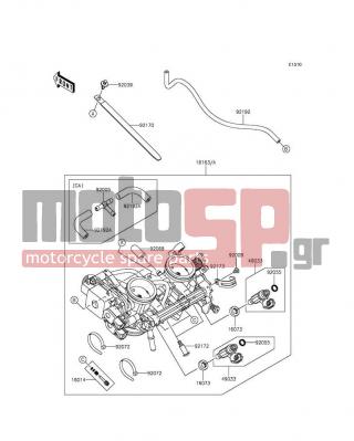 KAWASAKI - VERSYS® 650 ABS 2015 - Engine/Transmission - Throttle - 92055-1622 - RING-O,INJECTION NOZZLE