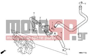 HONDA - CBR600F (ED) 1999 - Κινητήρας/Κιβώτιο Ταχυτήτων - AIR INJECTION CONTROL VALVE (1)