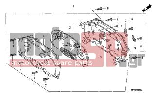 HONDA - FJS600A (ED) ABS Silver Wing 2007 - Electrical - SPEEDOMETER - 37212-MCT-691 - LENS ASSY.