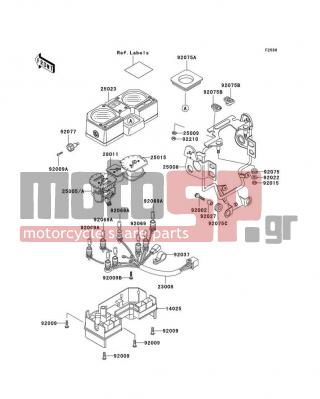 KAWASAKI - KLR250 2001 -  - Meter(s)