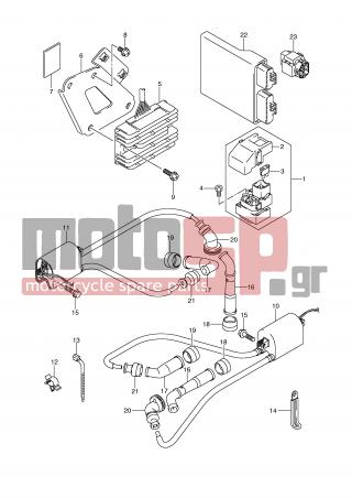 SUZUKI - DL650A (E2) ABS V-Strom 2009 - Electrical - ELECTRICAL (MODEL K8/K9/L0) - 33420-27G00-000 - COIL ASSY, IGNITION
