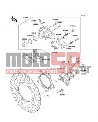 KAWASAKI - NINJA® 300 ABS 2014 -  - Front Brake