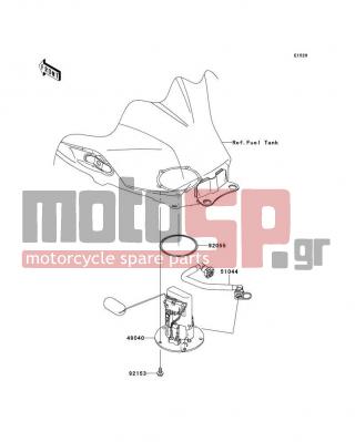 KAWASAKI - NINJA® 300 ABS 2014 -  - Fuel Pump