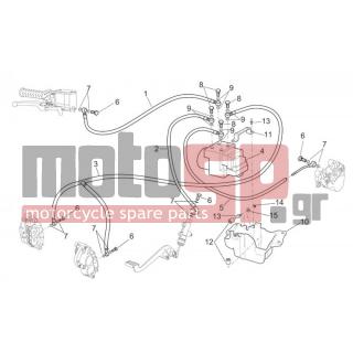 Aprilia - CAPO NORD ETV 1000 2004 - Brakes - ABS braking system - AP8150018 - ΡΟΔΕΛΛΑ 8,5x24x2