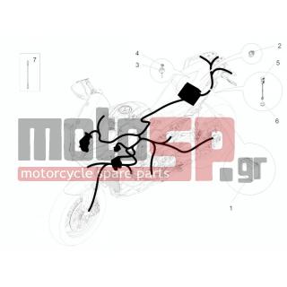 Aprilia - CAPONORD 1200 2014 - Electrical - Electrical installation BACK - AP9100487 - ΡΕΛΕ SXV/RXV 450-550