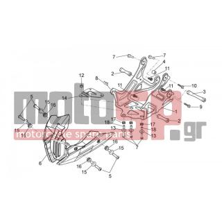 Aprilia - DORSODURO 1200 2012 - Body Parts - ecu basis - AP8152277 - ΒΙΔΑ M6X12