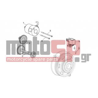 Aprilia - MANA 850 2010 - Engine/Transmission - gear selector - 874094 - Βίδα TCEI