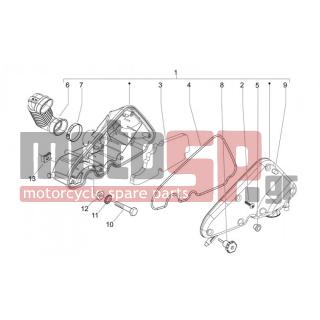 Aprilia - MOJITO 125 E3 2008 - Κινητήρας/Κιβώτιο Ταχυτήτων - filter box