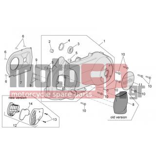 Aprilia - MOJITO 125-150 2003 - Κινητήρας/Κιβώτιο Ταχυτήτων - COVER transmission - AP8550578 - Ελαστικός δακτύλιος