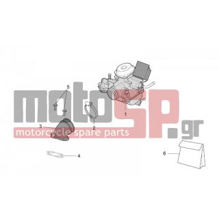 Aprilia - MOJITO 125-150 2003 - Κινητήρας/Κιβώτιο Ταχυτήτων - CARBURETOR - AP8570079 - Σφιχτήρας σωλήνα
