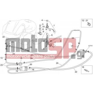 Aprilia - PEGASO 650 1998 - Body Parts - Taps GASOLINE - AP8120952 - Σωλήνας βενζ. 5,5x10