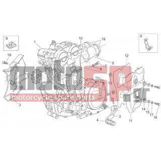 Aprilia - PEGASO 650 IE 2001 - Κινητήρας/Κιβώτιο Ταχυτήτων - Motor - AP8150165 - ΒΙΔΑ M6X25