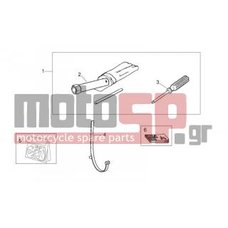 Aprilia - RS 50 2010 - Body Parts - Sticker, booklets and labels - 861450 - Εγχειρίδιο χρήσης/συντήρησης I