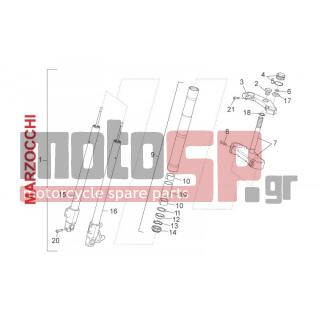 Aprilia - RS 50 2010 - Suspension - fork - 861630 - Βίδα