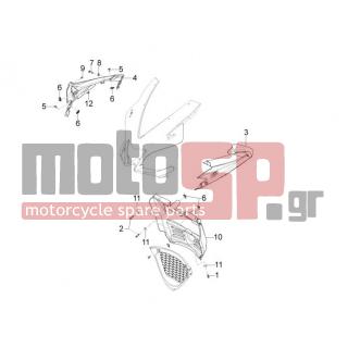 Aprilia - RS4 125 4T 2011 - Body Parts - Conduit - AP8150050 - ΒΙΔΑ M5x16*