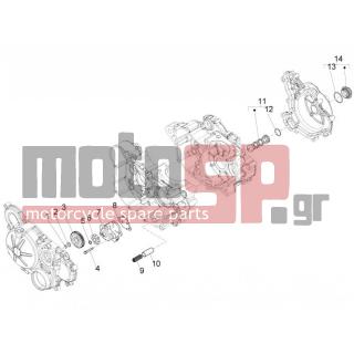 Aprilia - RS4 125 4T 2013 - Engine/Transmission - Pump oil - 871501 - ΓΡΑΝΑΖΙ ΤΡ ΛΑΔΙΟΥ DERBI GPR-TERRA-RS 125