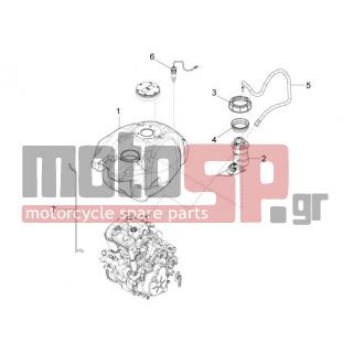 Aprilia - RS4 125 4T 2013 - Body Parts - petrol tank - 897761 - Σωλήνας βενζίνης