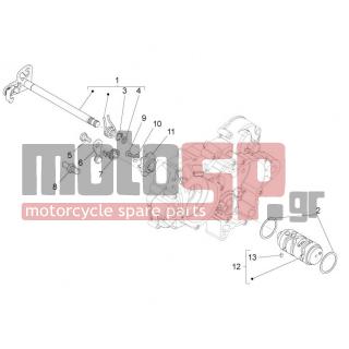 Aprilia - RS4 50 2T 2015 - Engine/Transmission - gearbox / selector / desmodromic - B018064 - Perno selettore marce